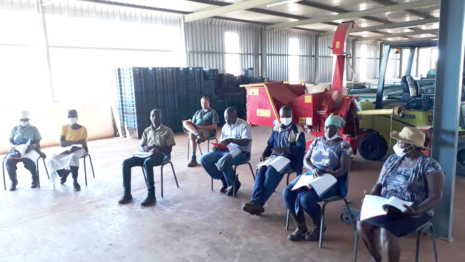 Mapierhan Academy provide training in Basic irrigation